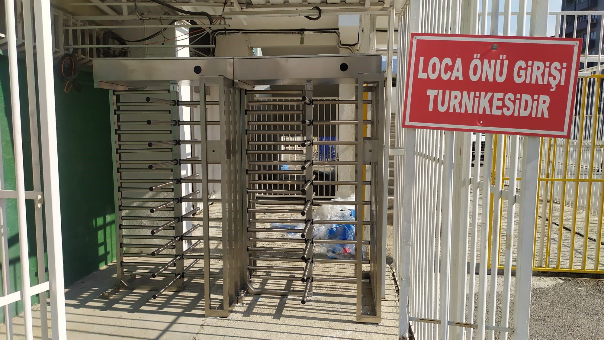 Stadium Stainless Steel Turnstile Project